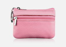 Women Key Ring Leather Mini