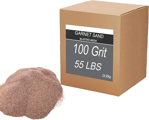 55lb 100 grit - #100, garnet