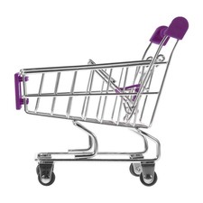 Miniature Supermarket Cart