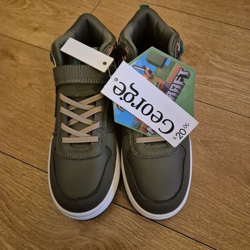 Minecraft kids ankle shoes - ankle, uk