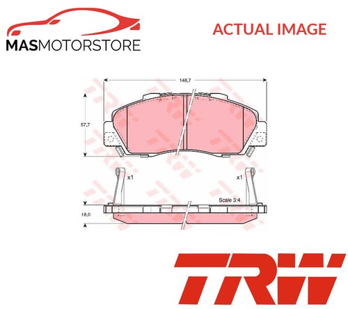 Brake pads set - pads,