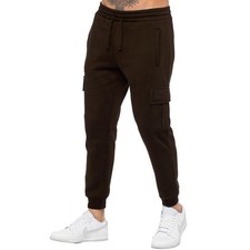 Enzo Mens Cargo Joggers Cuffed