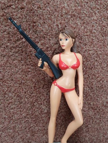 Lara croft figure sexy red - lara,