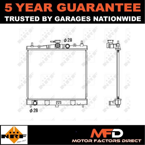 Radiator nrf fits nissan micra - fits,