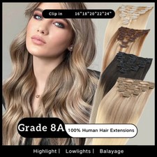 100% Human Hair Extensions