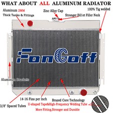 3 Row Radiator FITS Chevy