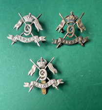 9TH LANCERS CAP BADGES
