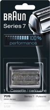 Braun 70S Shaver Replacement Foil Cutter Cassette Series 7 Pulsonic 9000 -SILVER