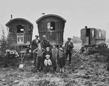 Roma people standing their