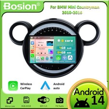 Car Stereo For BMW Mini Countryman 2010-2016 Android 14 GPS Sat Nav DSP 4GB+64GB