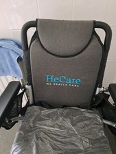 Hecare Lightweight Electric Wheelchair Instant Folding 24kg  Remote Control