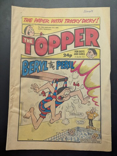 Topper comic 1822 january - comic, no