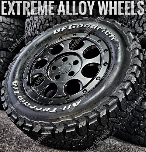 Black at7 alloy wheels - 16",
