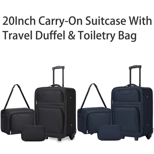3pcs cabin suitcase set - 3pcs,