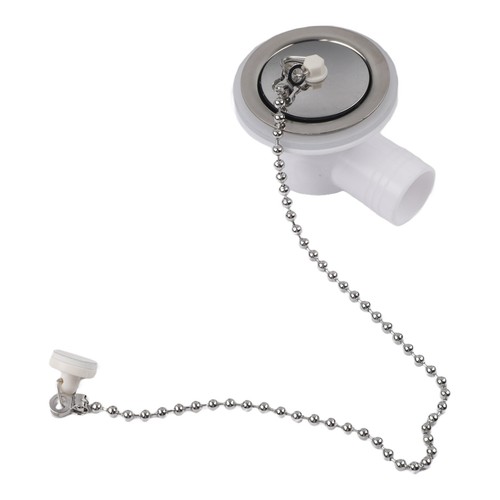 Stainless steel sink drain - stainless, rv