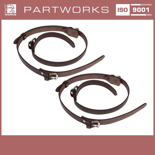 Leather strap luggage carrier - luggage,