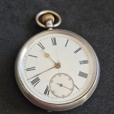 Antique Solid Silver Gents