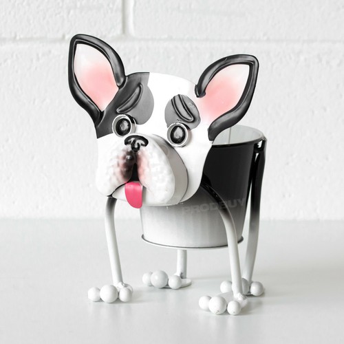 Staffy nodding dog planter - dog,