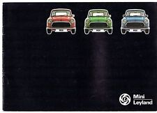 BL Mini 1977-78 French Market Sales Brochure 850 1000 1100 Special