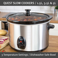 Quest Slow Cookers / 1.5L