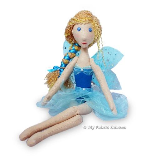 Magical fairy cloth doll - magical,