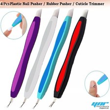 4 Pack Cuticle Pusher Trimmer