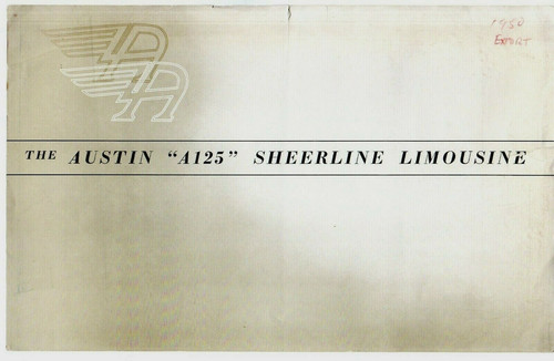 Austin a125 sheerline - a125,