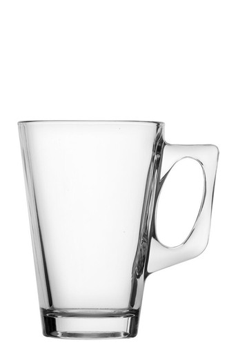 Clear conic mug toughened - mug,