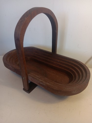 African spiral cut basket - spiral,