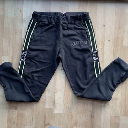 Trapstar black neon tracksuit - black,
