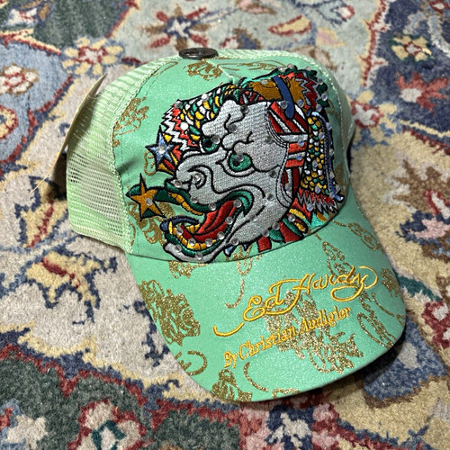 Hardy style green trucker - ed,