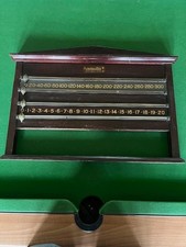 antique snooker scoreboard