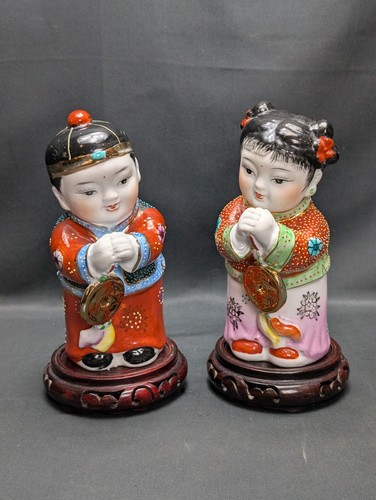 Pair chinese porcelain good - pair,
