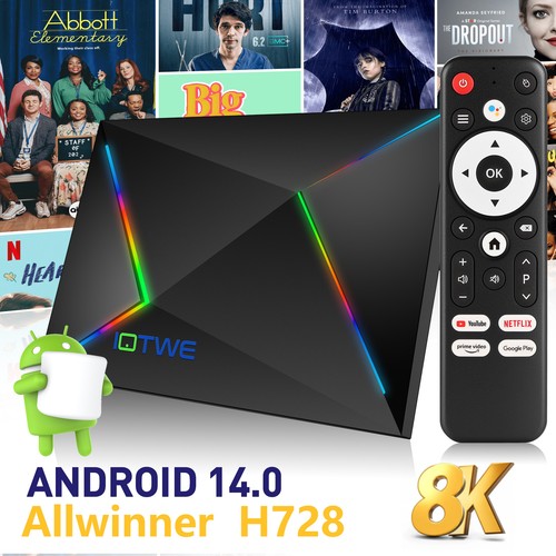 Smart box android14 0 - tv,