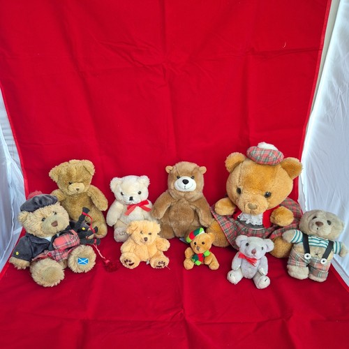 Bundle vintage teddy bears - bundle,