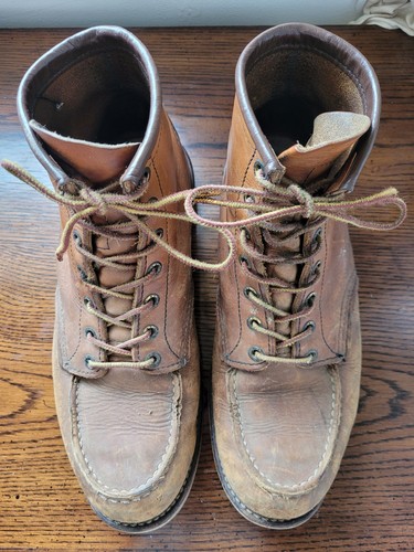 Red wing moc toe size - red,