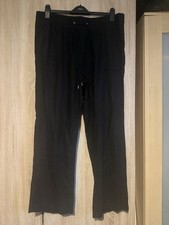Ladies Linen Trousers Size 16