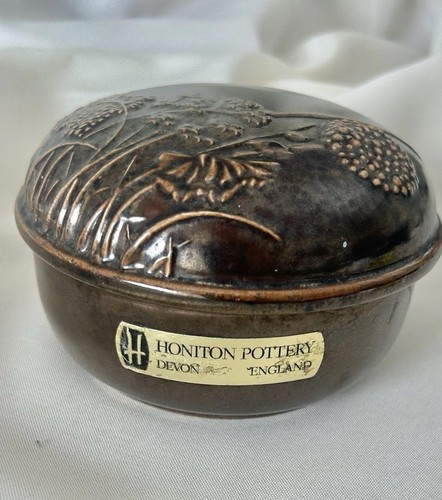 1970s honiton pottery metallic - honiton,