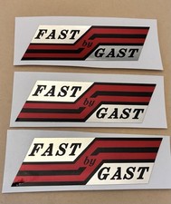KAWASAKI FAST BY GAST DECALS X