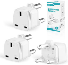 3-PACK UK to South Africa Plug