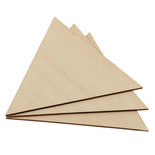 Thick wood triangle - 3,
