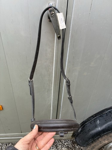 Cob size brown flash noseband - cob,
