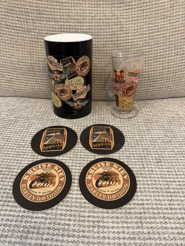 Harley davidson glass and - harley-davidson,