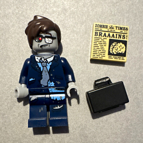 Lego zombie businessman - lego,