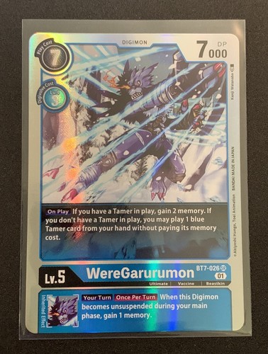 Weregarurumon bt7 026 - bt7-026, sr
