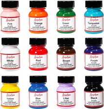 Angelus Acrylic Leather Paint 1oz – Trainers Bags Shoes Sneakers Custom DIY Set