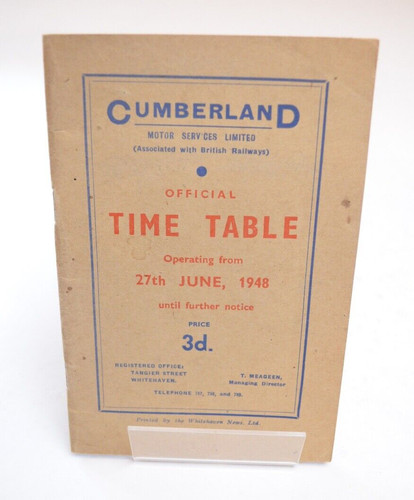 Bus coach timetable cumberland - bus,