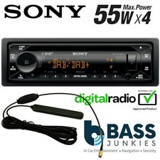 Sony MEX-N7300BD DAB Radio CD MP3 Bluetooth iPhone USB Car Stereo Aerial REFURB