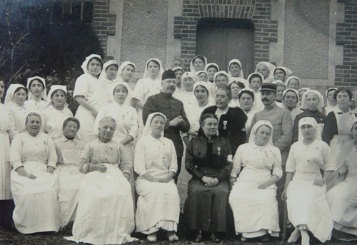 Ww1 french soldier nurses - ww1, soldier,