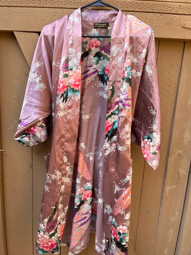 Old shanghai kimono robe - kimono,